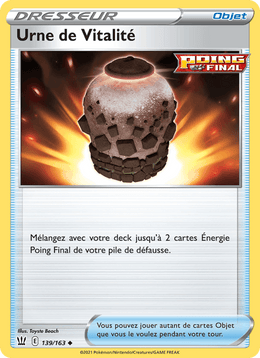 Urne de Vitalité 139/183 Pokémon Styles de combat (BST)