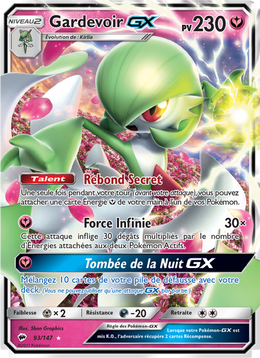 Gardevoir GX 93/169 — Pokémon Ombres Ardentes (BUS)