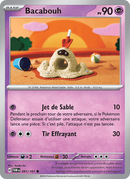 Bacabouh 091/226 Pokémon Mascarade Crépusculaire (EV06)