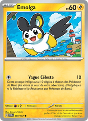 Emolga 069/226 Pokémon Mascarade Crépusculaire (EV06)