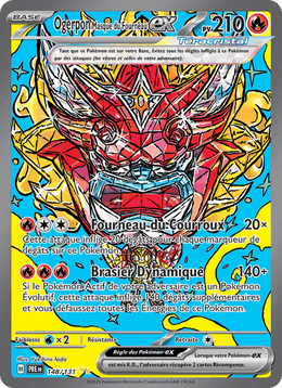 Ogerpon Masque du Fourneau-ex 148/180 Pokémon Évolutions Prismatiques (EV8.5)