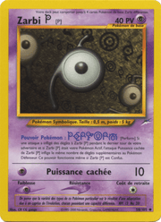 Zarbi P 58/113 Pokémon Neo Destiny (N4)
