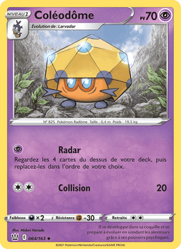 Coléodôme 64/183 Pokémon Styles de combat (BST)