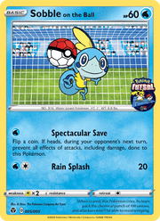 Sobble on the Ball 5/5 Pokémon Pokémon Futsal 2020 (FUT)