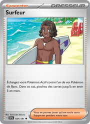 Surfeur 187/252 Pokémon Étincelles Déferlantes (EV08)