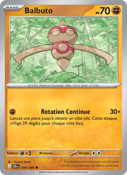 Balbuto 046/122 Pokémon Chaos Ascendant (ME04)