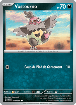 Vostourno 063/173 Pokémon Flamme Blanche (WHT)