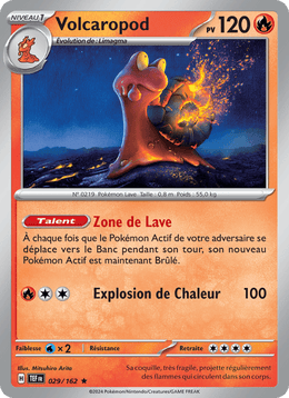 Volcaropod 029/218 Pokémon Forces Temporelles (EV05)