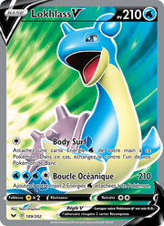 Lokhlass V 189/216 Pokémon Épée et Bouclier