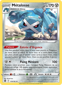 Métalosse 119/245 — Pokémon Tempête Argentée (SIT)