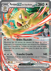 Persian-ex de la Team Rocket - Team Rocket's Persian ex - Rivalités Destinées 150