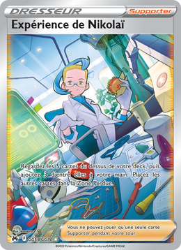 Expérience de Nikolaï GG59/230 — Pokémon Zénith Suprême (CRZ)