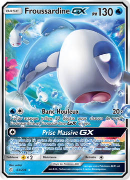 Froussardine GX 63/271 — Pokémon Éclipse Cosmique (CEC)