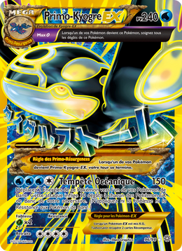 PrimoKyogre EX 96/101 — Pokémon Origines Antiques (AOR)