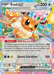 Évoli-ex 075/180 Pokémon Évolutions Prismatiques (EV8.5)