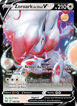 Zoroark de Hisui V 146/247 — Pokémon Origine Perdue (LOR)