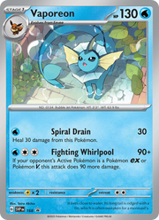 Aquali 168/PROMO — Pokémon Promo Écarlate et Violet (SVP)