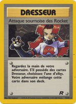 Attaque sournoise des Rocket 72/83 Pokémon Team Rocket (RO)