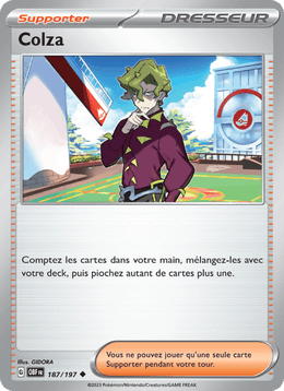 Colza 187/230 Pokémon Flammes Obsidiennes (EV03)