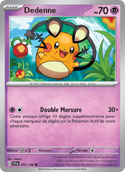 Dedenne 095/258 Pokémon Écarlate et Violet (EV01)