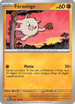 Férosinge 056/207 Pokémon 151 (MEW)