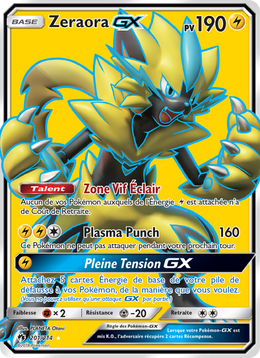 Zeraora GX 201/236 — Pokémon Tonnerre Perdu (LOT)
