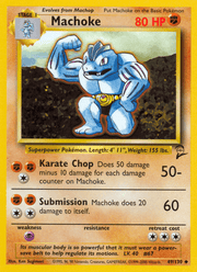 Machoke 49/130 Pokémon Base Set 2 (B2)