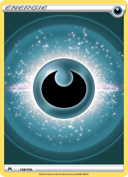 Énergie Obscurité 158/230 — Pokémon Zénith Suprême (CRZ)