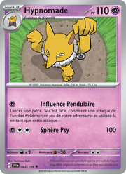Hypnomade 083/258 Pokémon Écarlate et Violet (EV01)