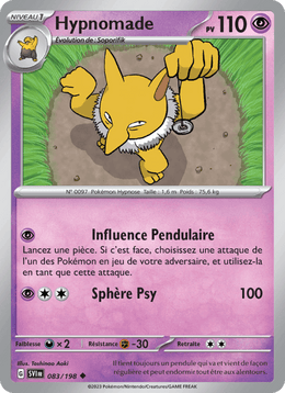 Hypnomade 083/258 Pokémon Écarlate et Violet (EV01)