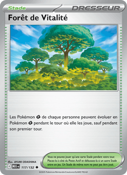 Forêt de Vitalité 117/188 Pokémon Méga-Évolution (ME01)