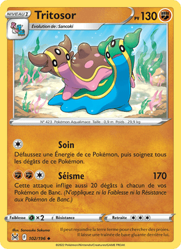 Tritosor 102/217 Pokémon Origine Perdue (LOR)