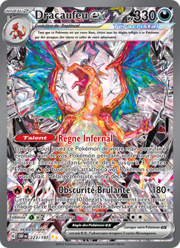 Dracaufeu-ex - Charizard ex - Flammes Obsidiennes 223