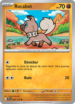 Rocabot 084/190 Pokémon Aventures Ensemble (EV09)