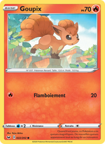 Goupix 22/216 Pokémon Épée et Bouclier
