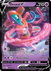 Deoxys V SWSH266/PROMO — Pokémon Promo Épée et Bouclier (SWSHP)
