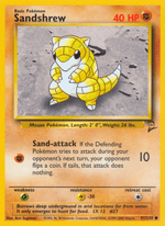 Sandshrew 91/130 Pokémon Base Set 2 (B2)