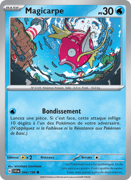 Magicarpe 044/258 Pokémon Écarlate et Violet (EV01)