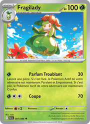 Fragilady 007/172 Pokémon Foudre Noire (BLK)