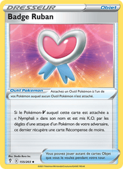 Badge Ruban 155/237 Pokémon Évolution Céleste (EVS)