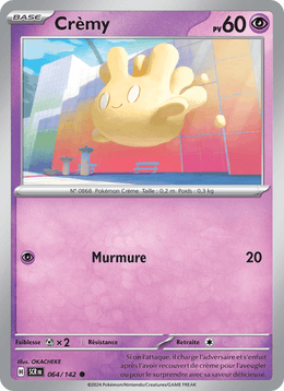 Crèmy 064/175 Pokémon Couronne Stellaire (EV07)