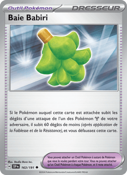 Baie Babiri 163/252 Pokémon Étincelles Déferlantes (EV08)