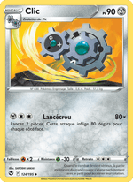 Clic 124/215 Pokémon Tempête Argentée (SIT)