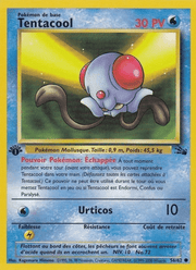 Tentacool 56/62 Pokémon Fossile (FO)