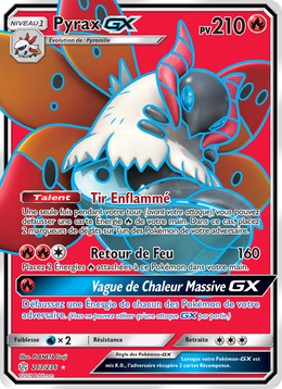 Pyrax GX 213/271 — Pokémon Éclipse Cosmique (CEC)