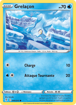 Grelaçon 44/237 Pokémon Évolution Céleste (EVS)
