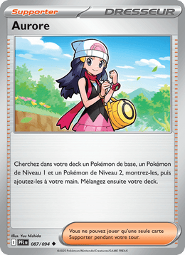 Aurore 087/130 Pokémon Flammes Fantasmagoriques (ME02)