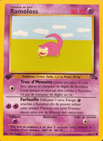 Ramoloss 55/62 Pokémon Fossile (FO)
