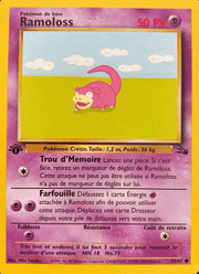 Ramoloss 55/62 Pokémon Fossile (FO)
