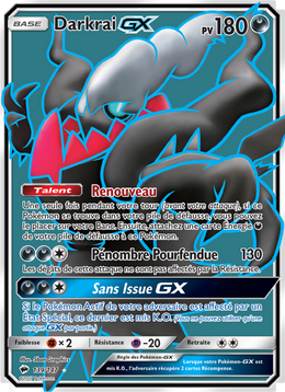 Darkrai GX 139/169 — Pokémon Ombres Ardentes (BUS)